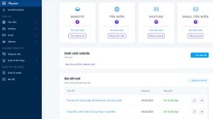 Tính năng của hệ thống tạo web tự động
